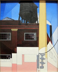 不明な画像 作： Charles Demuth